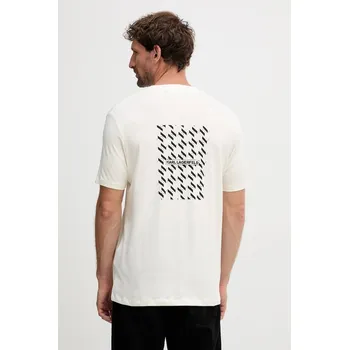 Pánské tričko Tričko Karl Lagerfeld 554221.755034 béžová 01X, vel. M