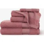 Goldea bambusový ručník/osuška - pastelově vínový 70 x 140 cm 229519504