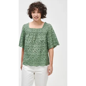 Dámská halenka GAP Dámské Top GAP Zelená XS (2911332)