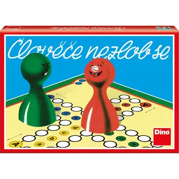 Desková hra DINO HRA Člověče nezlob se! *SPOLEČENSKÉ HRY* dn031074
