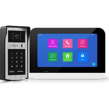 Centrální jednotka pro chytrou domácnost Tuya Smart Wifi Digitální videotelefon PST-DB10-IDS s klávesnicí a RFID