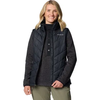 Dámská vesta Dámská Prošívaná vesta COLUMBIA HEAVENLY II VEST 2089201010 – Černá M