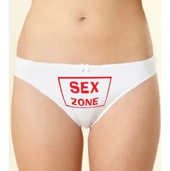 Kalhotky Kalhotky - Sex zone - M klas_bílá