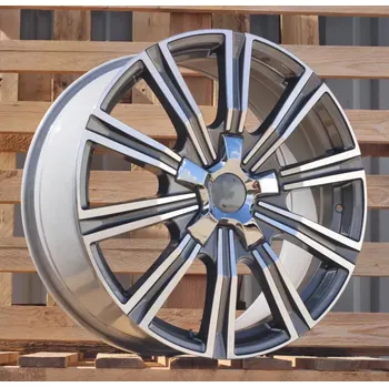 Alu kolo Alu kola Racing Line B1149, 21x8.5 5x150 ET60, šedivá + leštění (zátěžová)