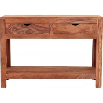 Konzolový stolek Indický nábytek - Konzolový stůl Amba 110x76x35 z indického masivu palisandr Super natural