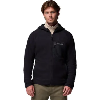 Pánská mikina Pánská Fleecová mikina COLUMBIA FAST TREK OVERLAY HOODED FULL ZIP 2135701010 – Černá M
