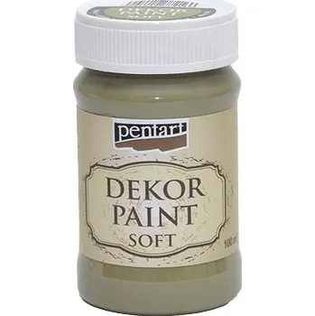 Výtvarná barva Dekor Paint - křídová vintage barva 100ml - oliva