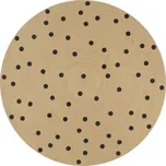 ZBXL Ručně vyrobený koberec z juty s tečkovaným potiskem 150 cm