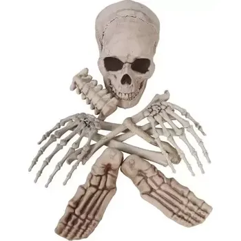 Party dekorace Fiestas Guirca Halloweenská dekorace kosti 12 ks