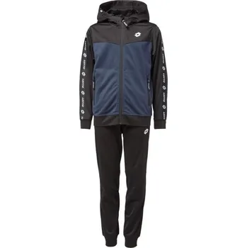 Dětská tepláková souprava Lotto LIMASON 140/146 Černá, Tmavě modrá, Bílá