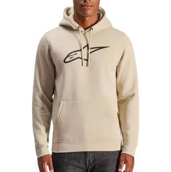 Pánská mikina Mikina - ALPINESTARS Ageless V3 Hoodie 2024 - Off White / Black L