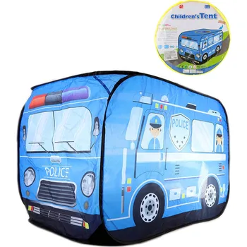 autíčko _Ostatní 1_ Stan dětský policejní auto Policie 110x71x71cm v tašce na zip 74642