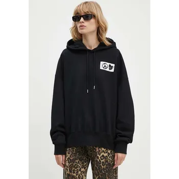 Dámská mikina Bavlněná mikina Moschino Jeans 1705.8233 černá 99X, vel. L