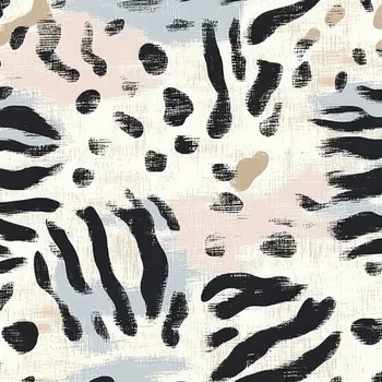 Satén elastický něžná šelma