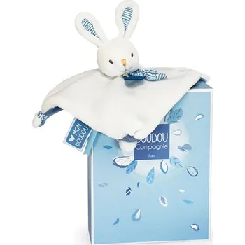 plyšák Doudou et Compagnie Paris Doudou Plyšová mini hračka muchláček 20 cm králíček