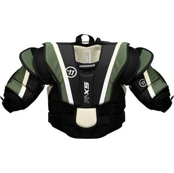 Sada vybavení pro hokejového brankáře Brankářská hokejová vesta Warrior Ritual X5 Junior S/M
