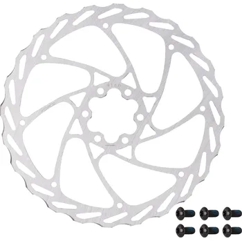 Brzda na kolo FORCE FORCE-4 brzdový kotouč 180 mm – 6 děr, stříbrný průměr: 180 mm