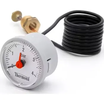 Kotel Thermona THERM Manometr 0-4 bar ID37/42TA - měděná kapilára(Thermona) (KGS), 29463.1
