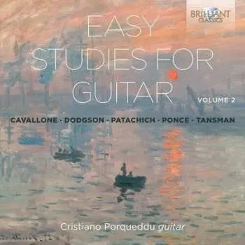 Zahraniční hudba CD Manuel María Ponce Cuéllar: Easy Studies For Guitar, Volume 2 2018