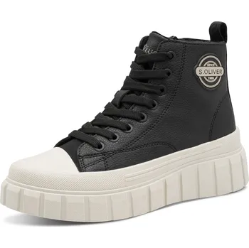 Dámská zimní obuv DÁMSKÉ KOTNÍKOVÉ BOTY S.OLIVER 5-25200-45 001 ČERNÁ Barva: Černá, Velikost: 39