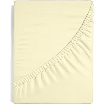 Prostěradlo Matějovský Světle béžové Jersey 100/220/25
