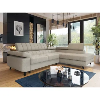 Sedací souprava Rohová sedací souprava s funkcí spaní Elsie Premium, Potah: Manza 22, Strana: pravá MIRJAN 5903211433917