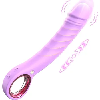 Vibrátor SuperLove Thrusting G-Spot Vibrator Purple
