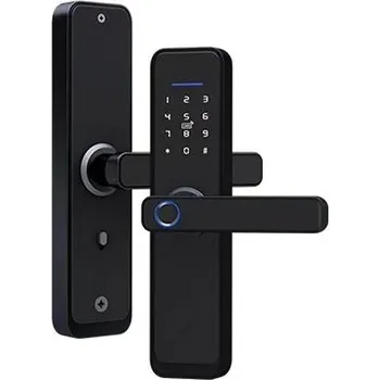 Centrální jednotka pro chytrou domácnost WiFi inteligentní zámek TUYA PST-X5 s klávesnicí a otiskem prstu + zámek 5050, Android/iOS