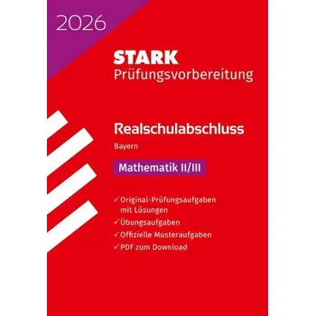 Cizojazyčná kniha STARK Mathematik II/III - Realschulabschluss 2026 Bayern - Prüfungsvorbereitung