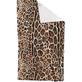 Rychleschnoucí ručník 30x50 leopard