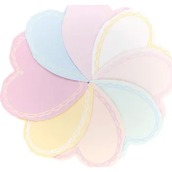 Papírový ubrousek Meri Meri Papírové ubrousky Pastel Hearts 16 ks