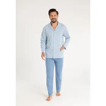 PÁNSKÉ PYŽAMO 486 BIG J/25 modrá 3XL