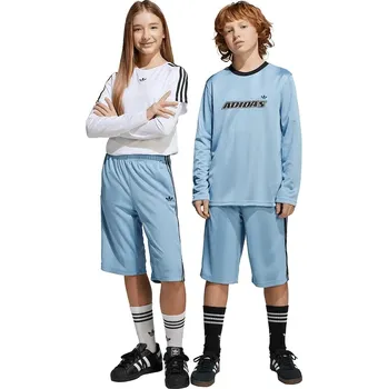 Chlapecké kraťasy Dětské kraťasy adidas Originals HZ0806 modrá 50X, vel. 164