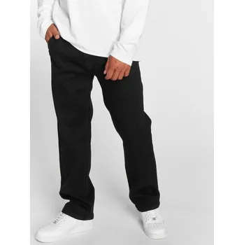 Pánské kalhoty Dangerous DNGRS kalhoty pánské Loose Fit L:34 Jeans Brother in black černá 40