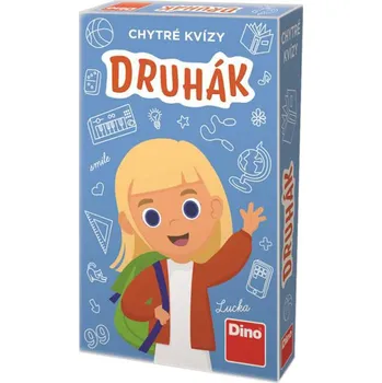 Společenská hra DINO Hra naučná kvízová Chytré kvízy: Druhák dn613218