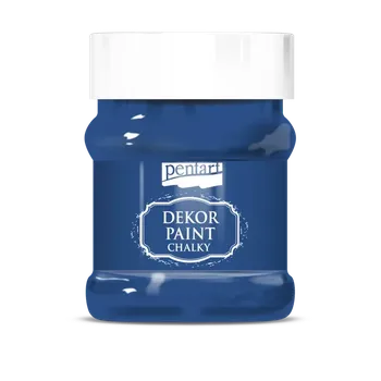 Speciální výtvarná barva Dekor Paint - křídová vintage barva 230ml - ocelově modrá