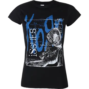 Dámské tričko Tričko metal dámské Korn - Issues Tracklist - HYBRIS - PS-5-KORN005-H56-11-BK - M