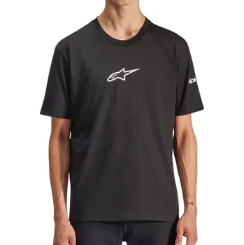 Pánská móda Triko - ALPINESTARS Frontal CSF Tee 2025 - Black S