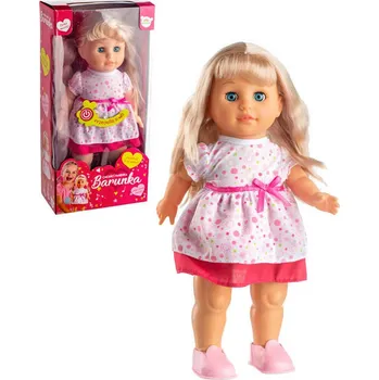 Panenka _Ostatní 1_ Panenka Barunka chodící 42cm na baterie zpívá česky CZ Zvuk 00514005