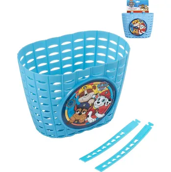 _Ostatní 1_ Košík plastový na dětské kolo Tlapková Patrola (Paw Patrol) na řídítka kluci 2010546