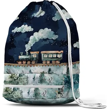 Panel se střihem na sportovní vak noční vláček