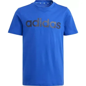 Dívčí oblečení Adidas Essentials Linear Logo Cotton Tee Jr IB4090 tričko 128CM