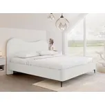 Čalouněná manželská postel Rofesa, Potah: Natural CFF0031-3, Rozměr postele: 180x200 MIRJAN 5903211419201