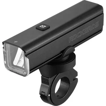 Cyklosvítilna Přední světlo na kolo Rockbros 24610002001 1000 lm + kabel USB-C - USB-A - černé