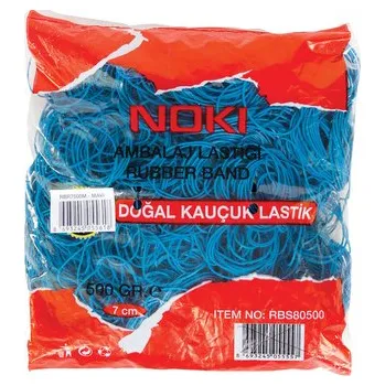 Archivační box Noki, Gumičky sáček, průměr 7 cm, 500g, modrá