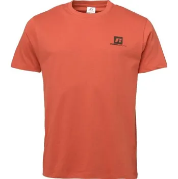Pánské tričko Pánské tričko Russell Athletic T-SHIRT 3XL Oranžová, Černá
