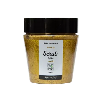 Tělový peeling Bobana zlatý scrub