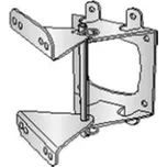 Výklopné konzole na zeď, z nerezu, s rychlouzávěrem, pro Ex navíječ hadic EX-H