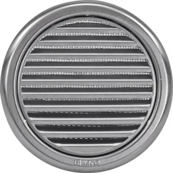 Větrací mřížka Mřížka větrací kruhová se síťovinou NVM, Ø 125 mm, nerez 0705