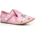 Dívčí bačkory Ef Barefoot 395 Pink Unicorn